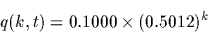 \begin{eqnarray*}Score(x,y,DM)
& = & DM[Sim, AToInt(T), AToInt(T)] +\\
& & DM[...
... AToInt(M)] \\
& = & 2.5168 + -1.0187 + 2.4804 \\
& = & 3.9785
\end{eqnarray*}