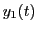$\displaystyle y_1(t)$