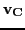 $ \bf {v}_C$