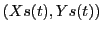 $ (Xs(t),Ys(t))$