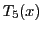 $ T_5(x)$