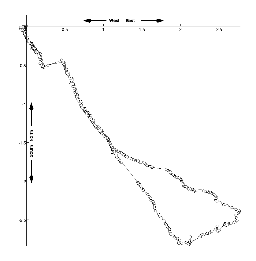 Two dimensional path