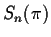 $S_n(\pi)$