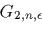 \begin{displaymath}P_{2,n,\epsilon} = 1 - 2(1-\epsilon)^n + (1-2\epsilon)^n \end{displaymath}