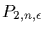 $(1-e^{-n\epsilon})^k$