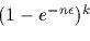 \begin{displaymath}\begin{array}{ccc}
n & k & r \\
5 & 0 & 0 \\
5 & 1 & 1 \\
5 & 2 & 6 \\
5 & 3 & 31 \\
\end{array} \end{displaymath}