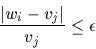 \begin{displaymath}\frac{ \log 1415 - \log 1421} {\log 1500 - \log 400}
\approx -0.0032 \end{displaymath}