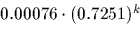 \begin{displaymath}f_i = \frac{f_1 M_{i1}}{M_{1i}} \end{displaymath}