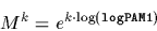 \begin{displaymath}f_i = \frac{ M_{i1}}{M_{1i}
\sum_{j=1}^{20} \frac{M_{j1}}{M_{1j}}} \end{displaymath}